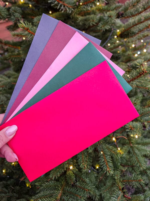 Voucher na spacer z alpakami - świąteczny wzór