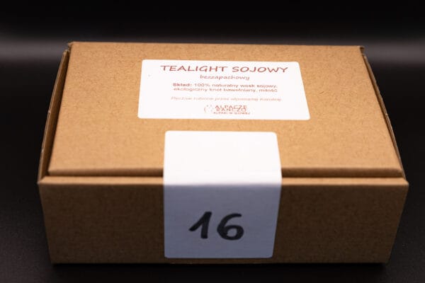 Tealight sojowy 16 sztuk