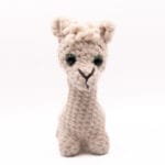 Breloczek alpaka kremowa