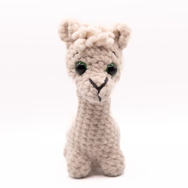 Breloczek alpaka kremowa