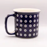 Kubek ręcznie malowany Bolesławiec „Alpacze Ranczo” 350 ml