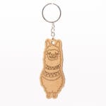 Breloczek z alpaką w chuście