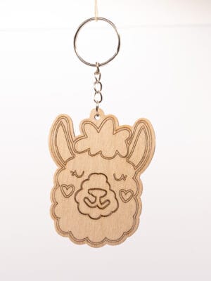 Breloczek z alpaką główka Józka