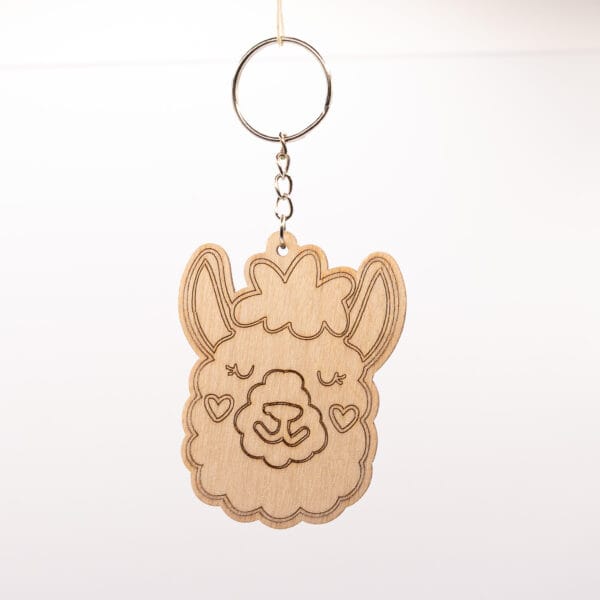 Breloczek z alpaką główka Józka