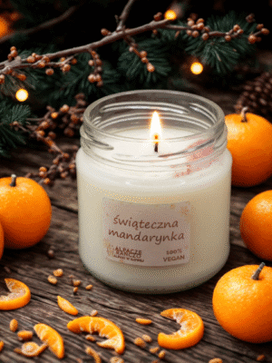 Świąteczna mandarynka