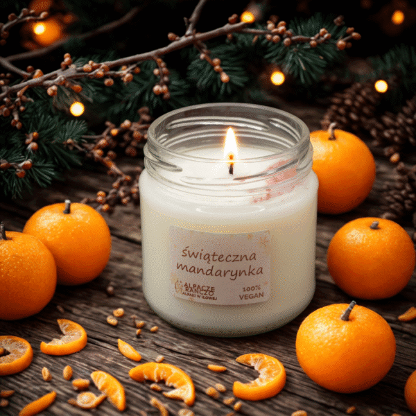 Świąteczna mandarynka