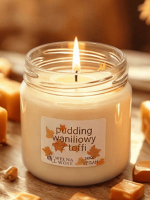 Pudding waniliowy z toffi