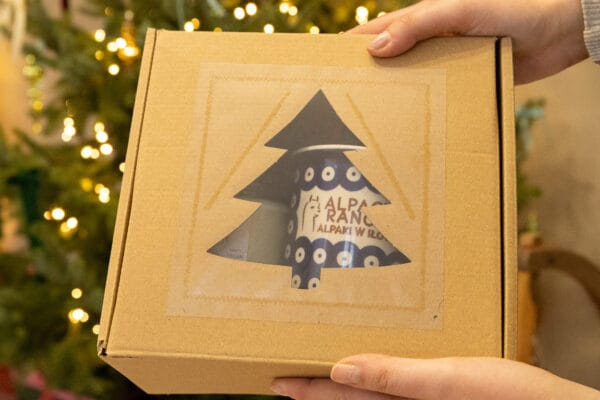 Zestaw prezentowy – świeca sojowa i kubek z Bolesławca