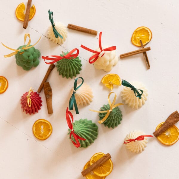 Świeca sojowa choinka