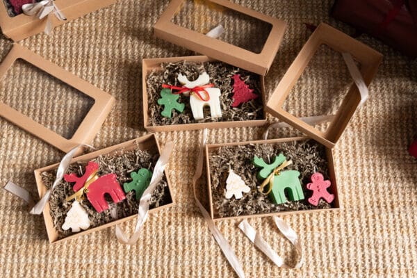 Zestaw prezentowy świeczek świątecznych