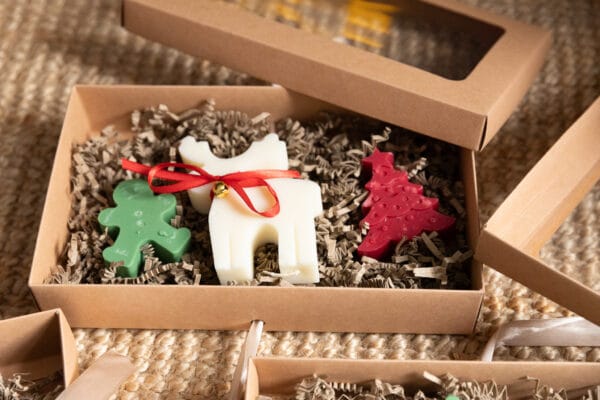 Zestaw prezentowy świeczek świątecznych