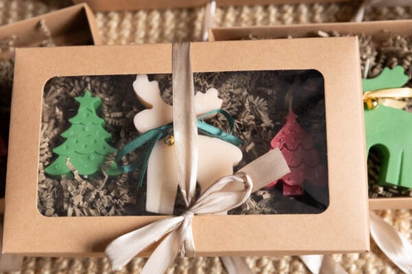 Zestaw prezentowy świeczek świątecznych