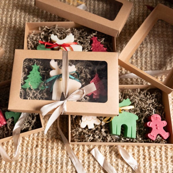 Zestaw prezentowy świeczek świątecznych