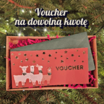 Voucher świąteczny z alpakami – prezent premium na dowolną kwotę