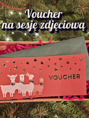 Voucher na sesję zdjęciową z alpakami