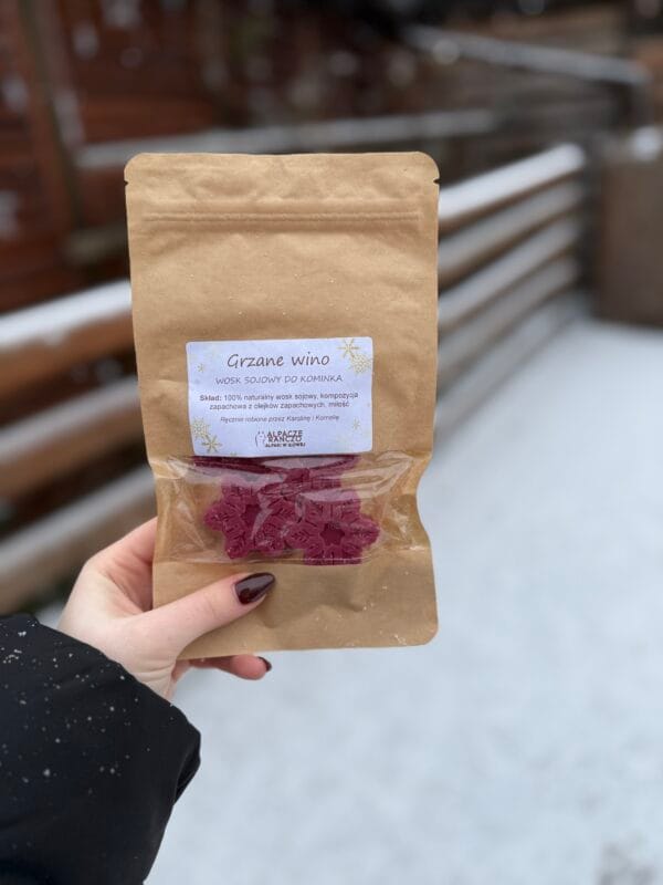 Wosk sojowy do kominka Grzane wino