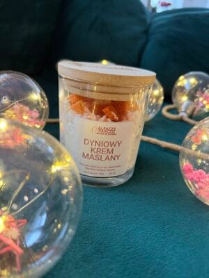 Świeca sojowa premium Dyniowy Krem Maślany