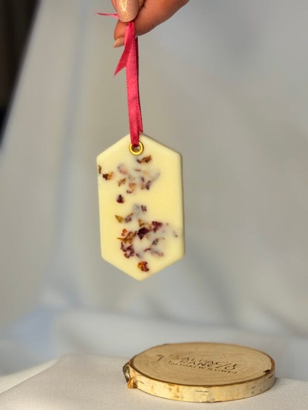 Zawieszka zapachowa - Róża i rabarbar