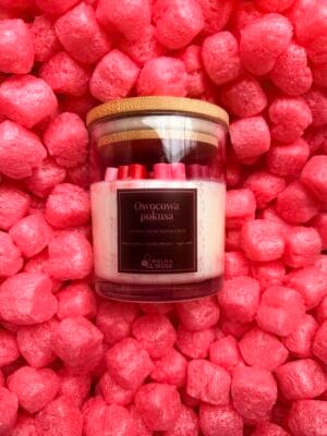 Walentynkowa świeca - Owocowa pokusa