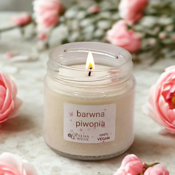Barwna piwonia